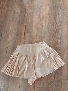 Aerie Real Me Pleated Shorts